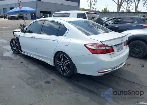 2017 Honda Accord Sport из США, поврежденный, VIN 1HGCR2F5XHA138525